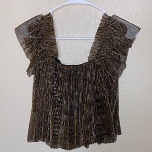 Sparkle Off the Shoulder Urban Outfitters Top